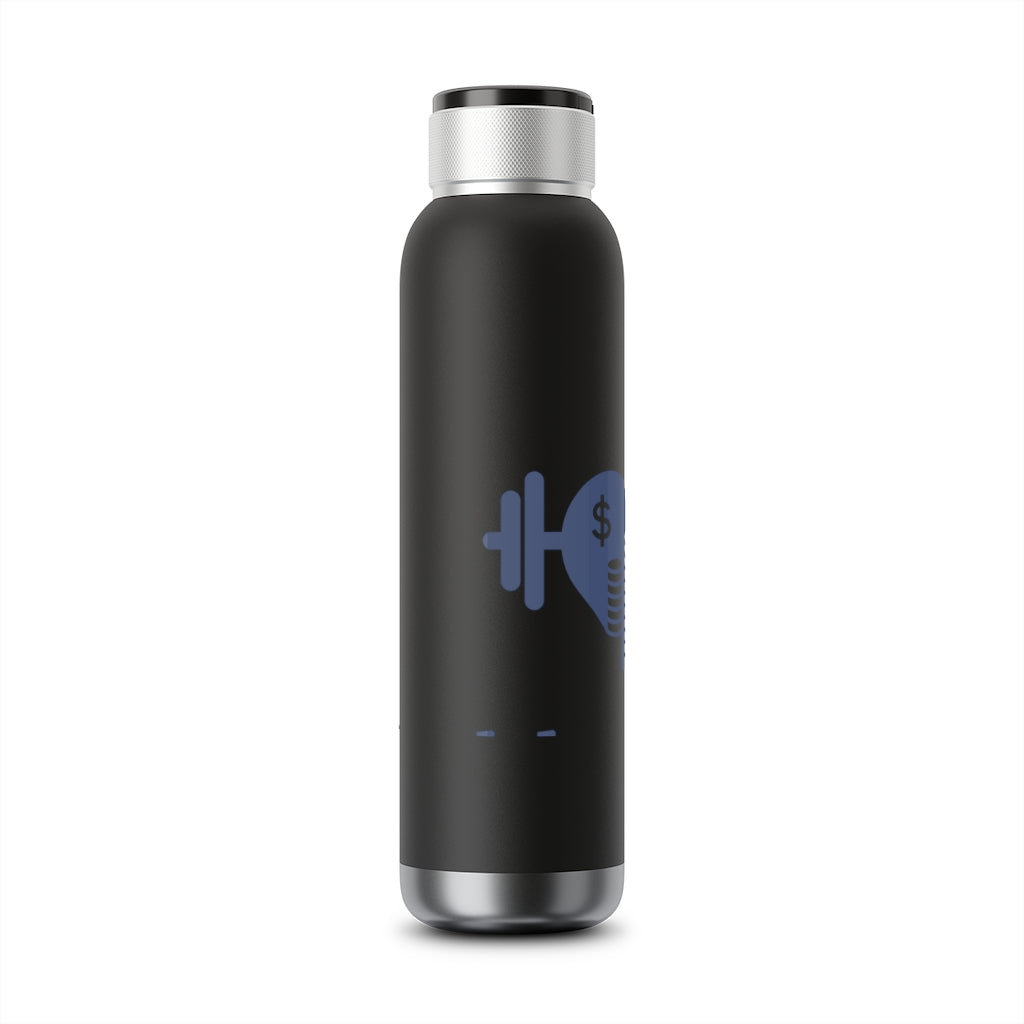 Soundwave Copper Vacuum Audio Bottle 22oz healthandwealthshoppe