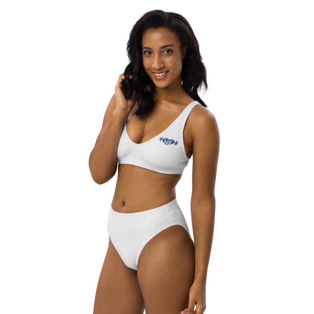 Recycled high-waisted bikini Recycled high-waisted bikini healthandwealthshoppe