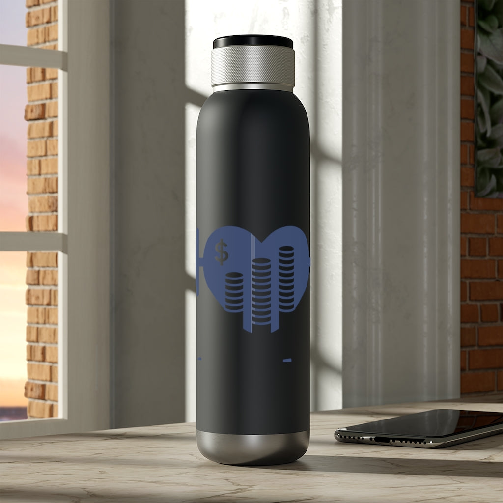 Soundwave Copper Vacuum Audio Bottle 22oz healthandwealthshoppe