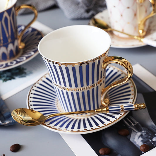 Porcelain British Coffee Cup And Saucer Luxury Royal Bone China Tazas Porcelain British Coffee Cup And Saucer Luxury Royal Bone China Tazas De Ceramica Creativas Porcelain Espresso Cup Luxury HH50BD healthandwealthshoppe