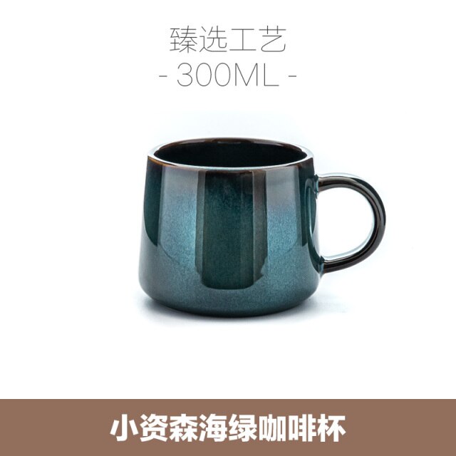 Mug Vintage Nordic Style Cup Blue Ceramic Small Luxury Coffee Cup Mug Vintage Nordic Style Cup Blue Ceramic Small Luxury Coffee Cup healthandwealthshoppe