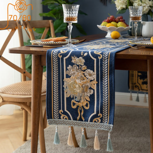 Nordic Light Luxury Jacquard Table Runner Coffee Table Shoe Cabinet Nordic Light Luxury Jacquard Table Runner Coffee Table Shoe Cabinet Cover Cloth Bed End Towel Customized Finished Product healthandwealthshoppe