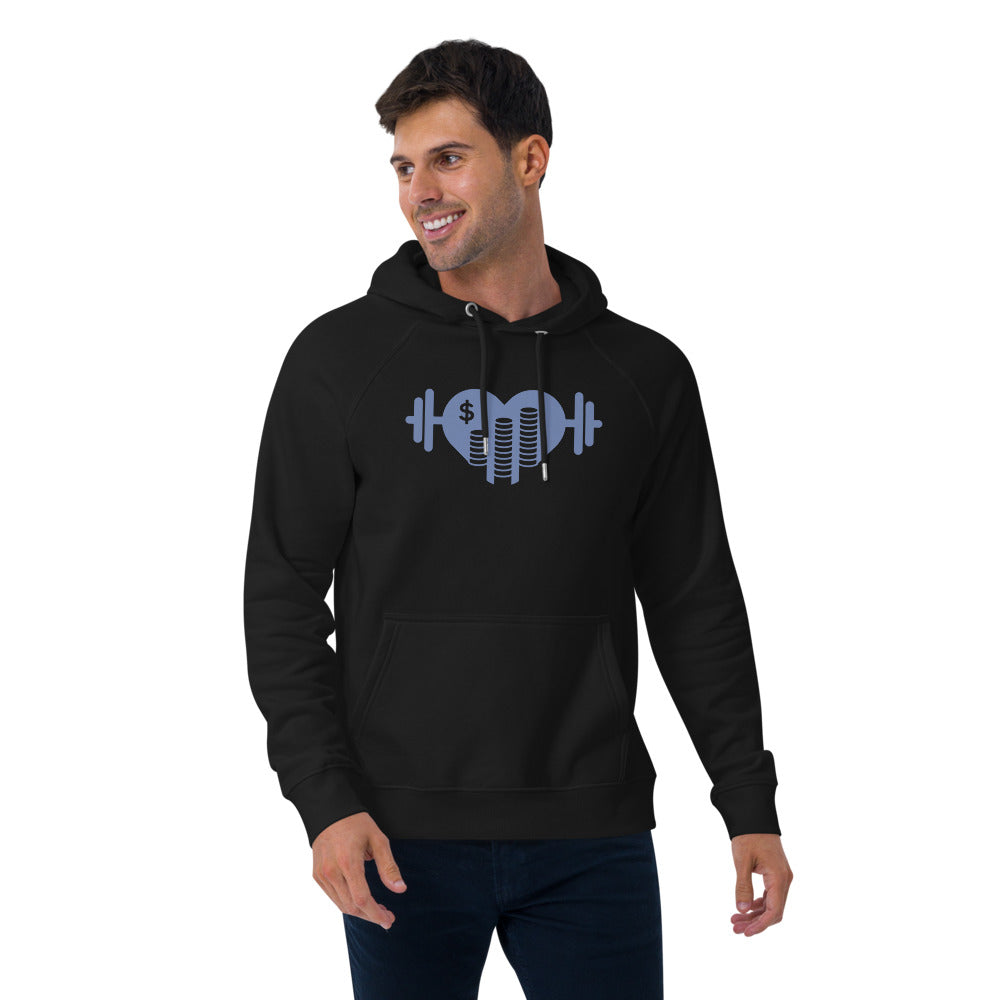 Unisex eco raglan hoodie Unisex eco raglan hoodie healthandwealthshoppe