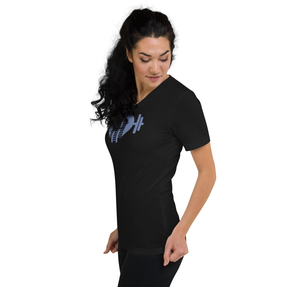 Unisex Short Sleeve V-Neck T-Shirt Unisex Short Sleeve V-Neck T-Shirt healthandwealthshoppe