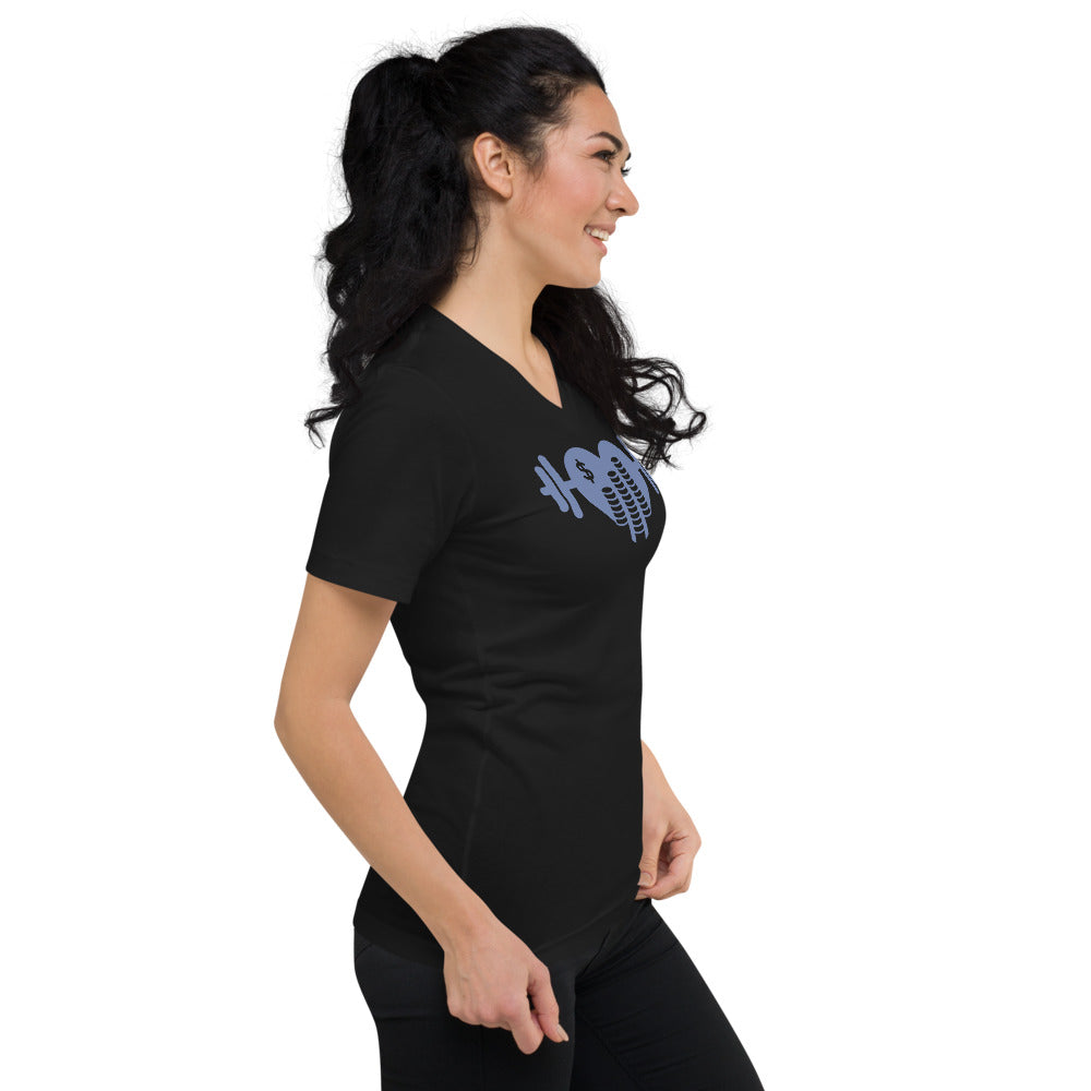 Unisex Short Sleeve V-Neck T-Shirt Unisex Short Sleeve V-Neck T-Shirt healthandwealthshoppe